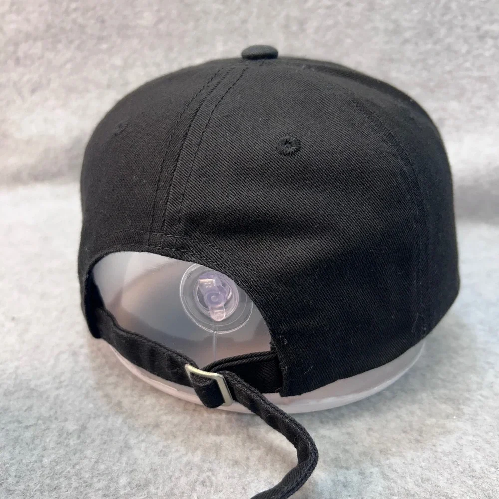 Ichiraku Ramen Shop Mens Black Naruto Shippuden Baseball Hat Embroidered OSFM
